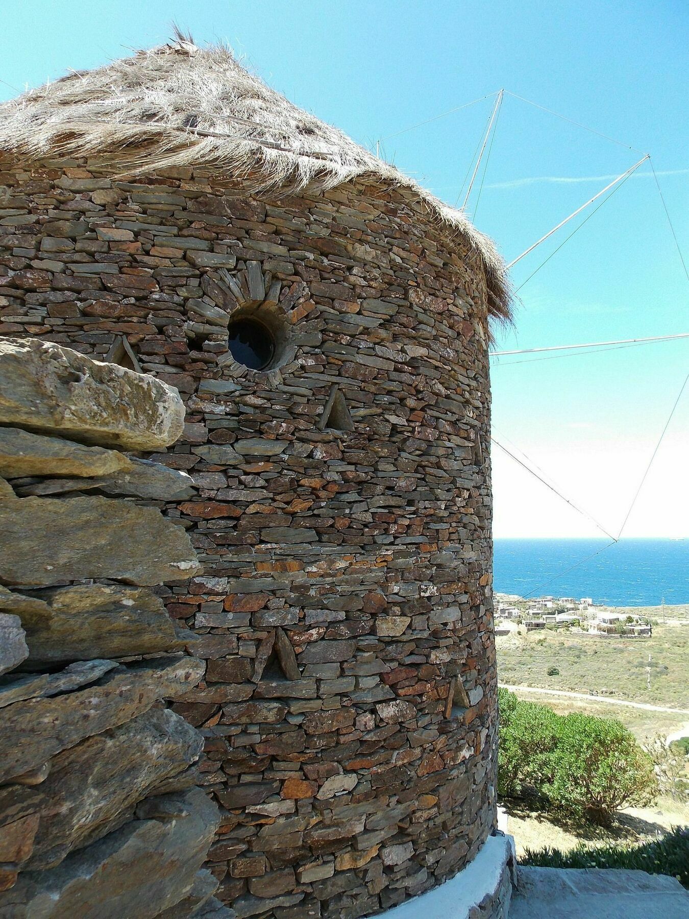 Villa The Stone Windmill Koundouros Exterior foto